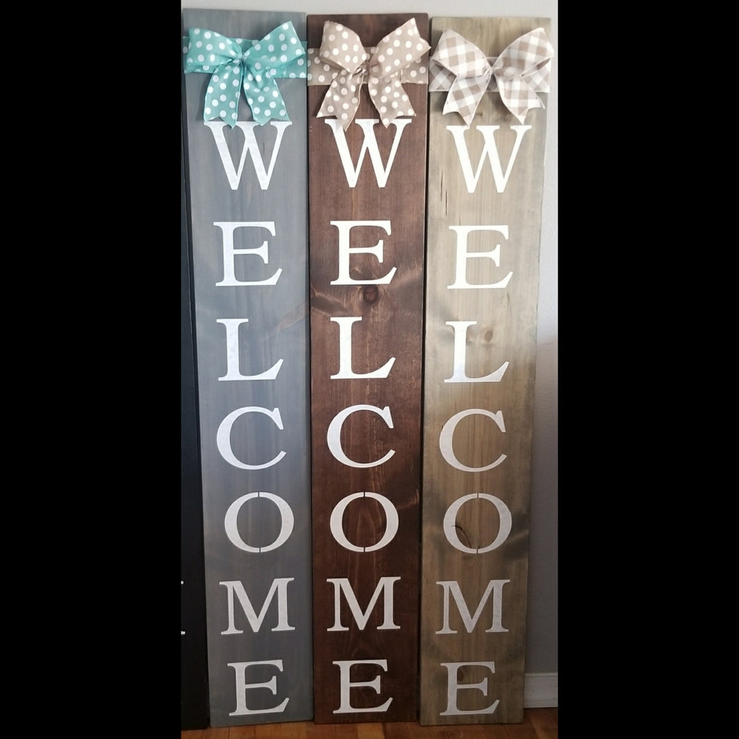 6ft Welcome Sign